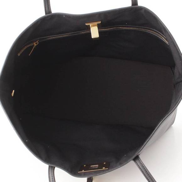 Salvatore Ferragamo x with strap black Gancini tote bag - Picture 6 of 9